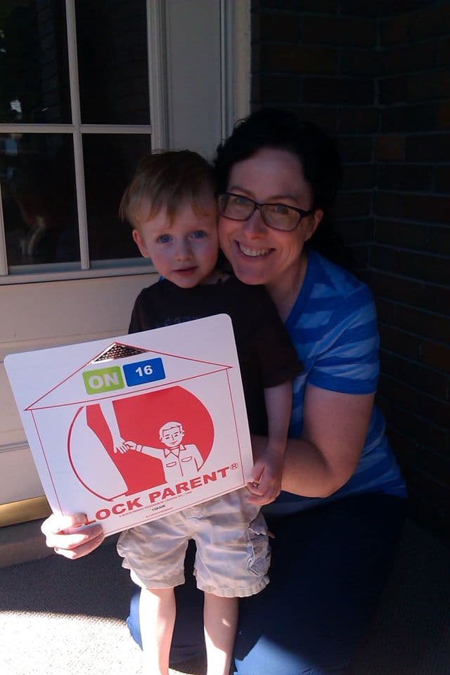 Block Parent Sign