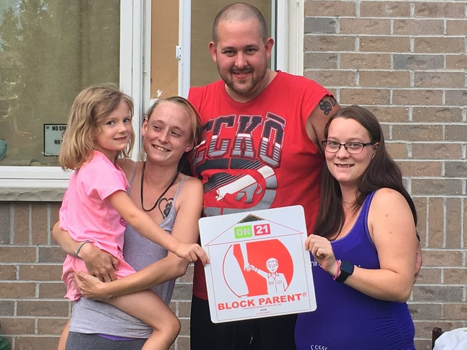 Block Parent Sign