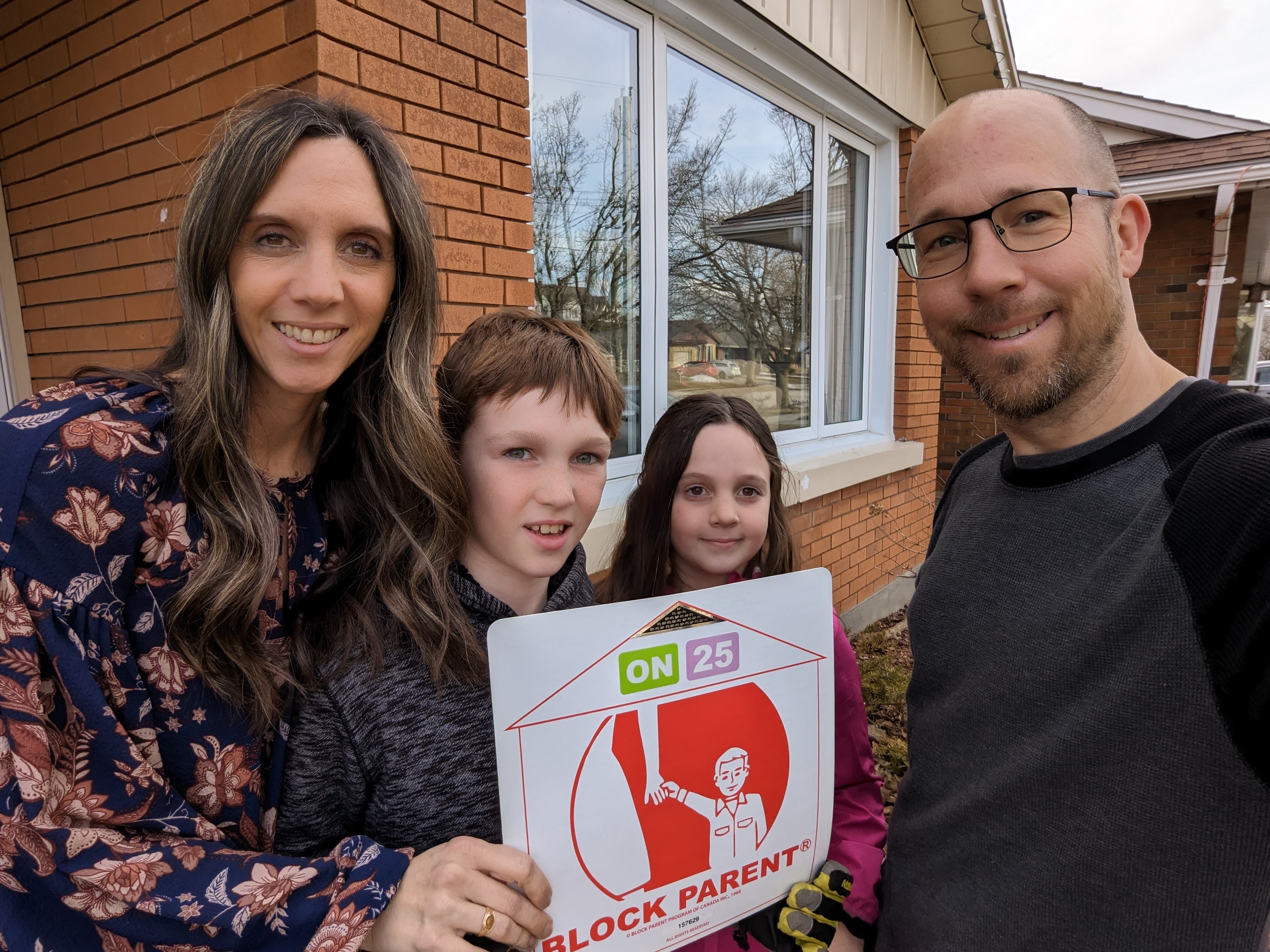 Block Parent Sign
